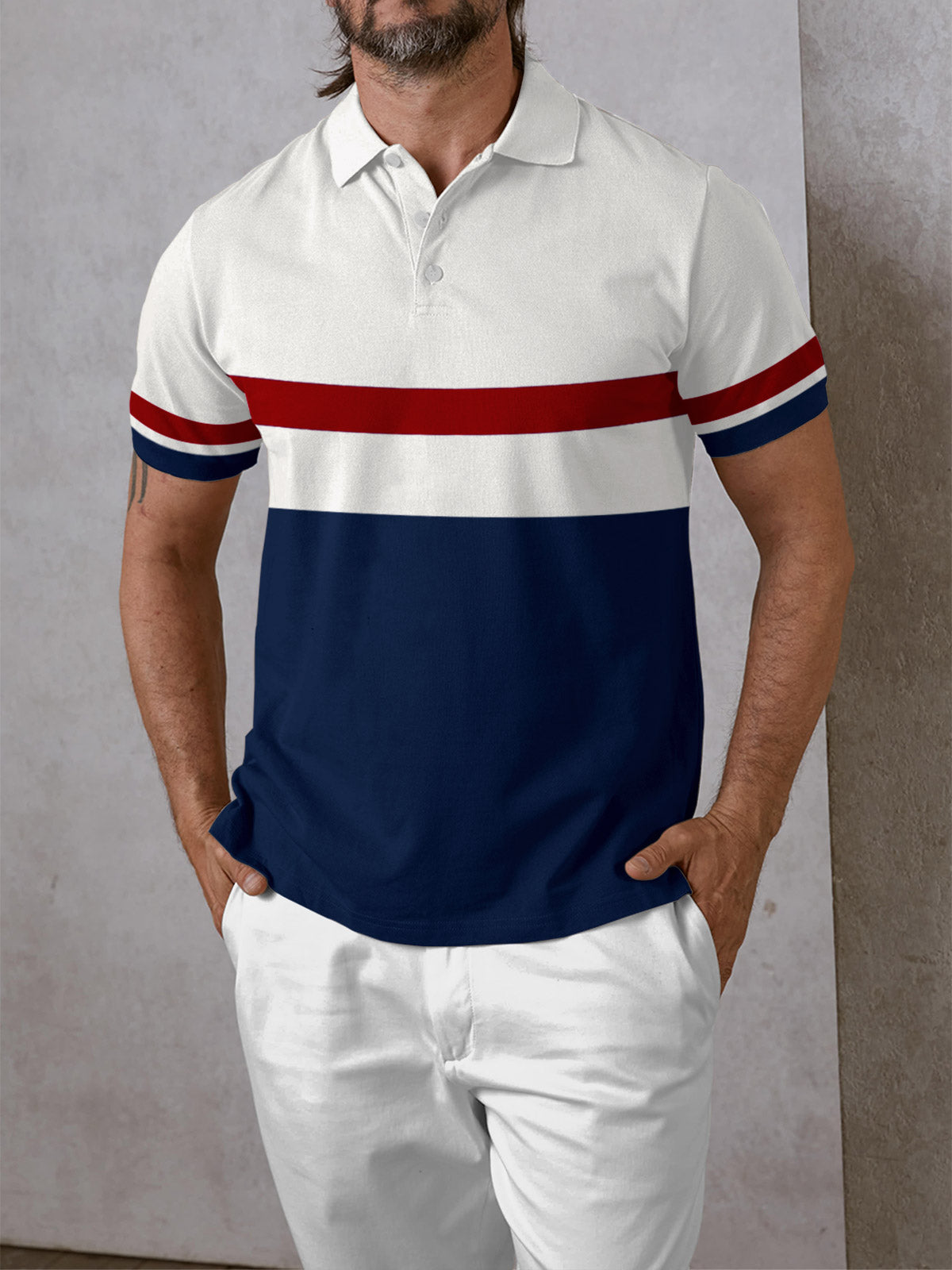 Poloshirt für Herren, LSF 50+