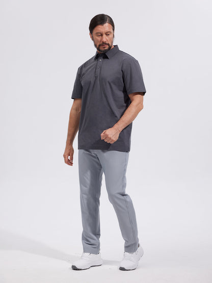 Chic Uomo Polo Protezione Solare Abbigliamento Golf