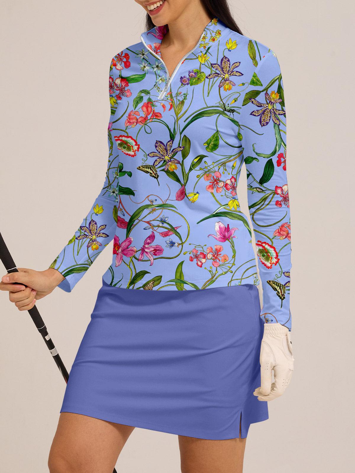 Botanical Polo Ropa Golf Mujer UPF50+