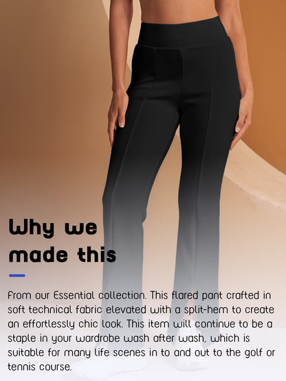 More Than Basic High Waist Flare Pants