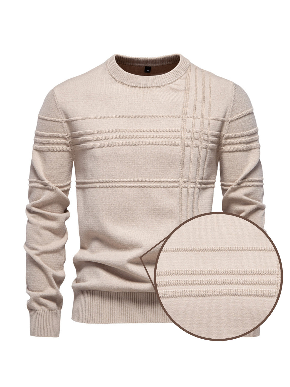 More Than Basic Men's Golf Crewneck Sweater