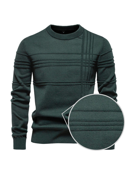 More Than Basic Men's Golf Crewneck Sweater