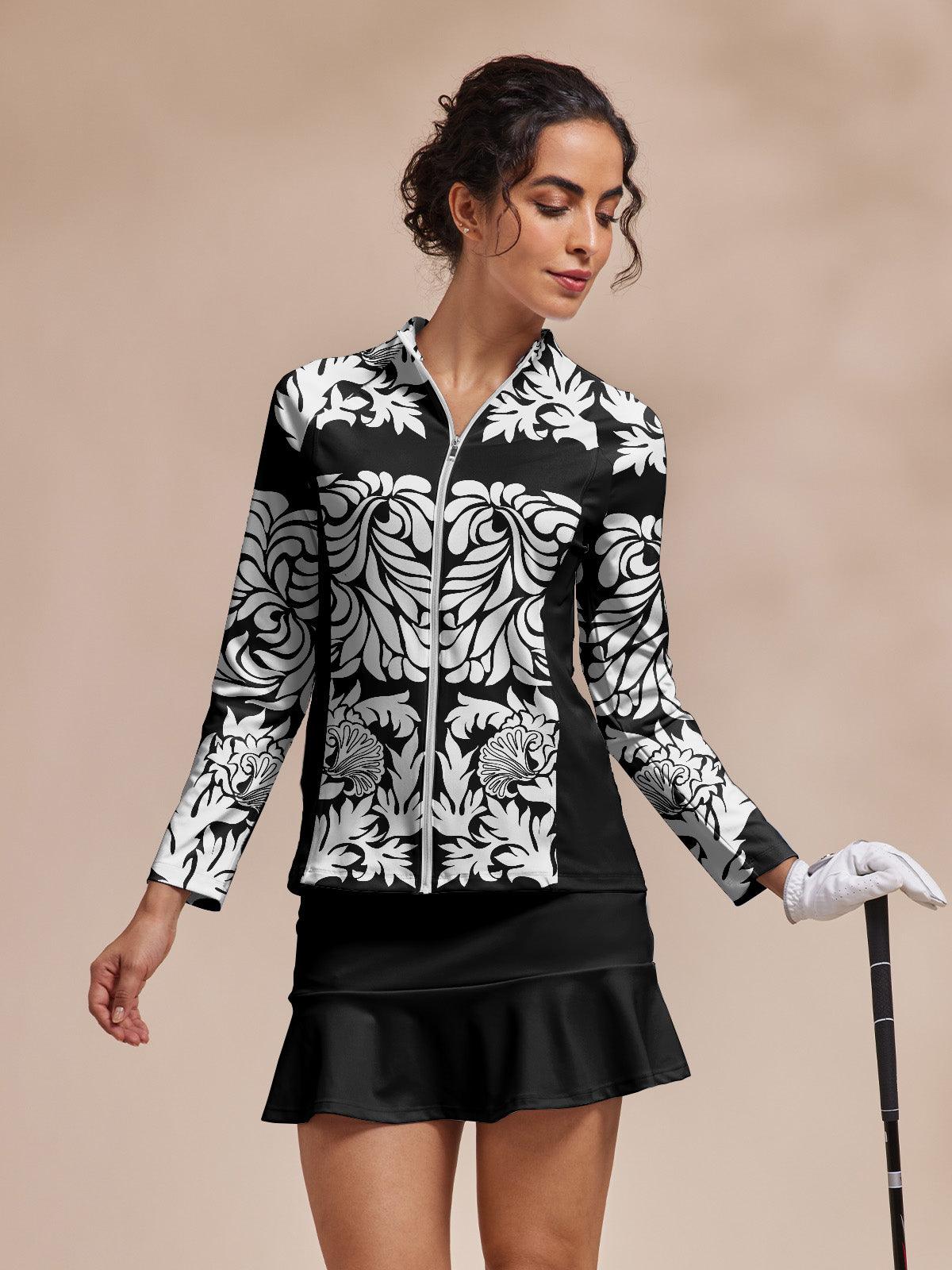 Baroque Golf Chaqueta mid layer Ropa Golf Mujer