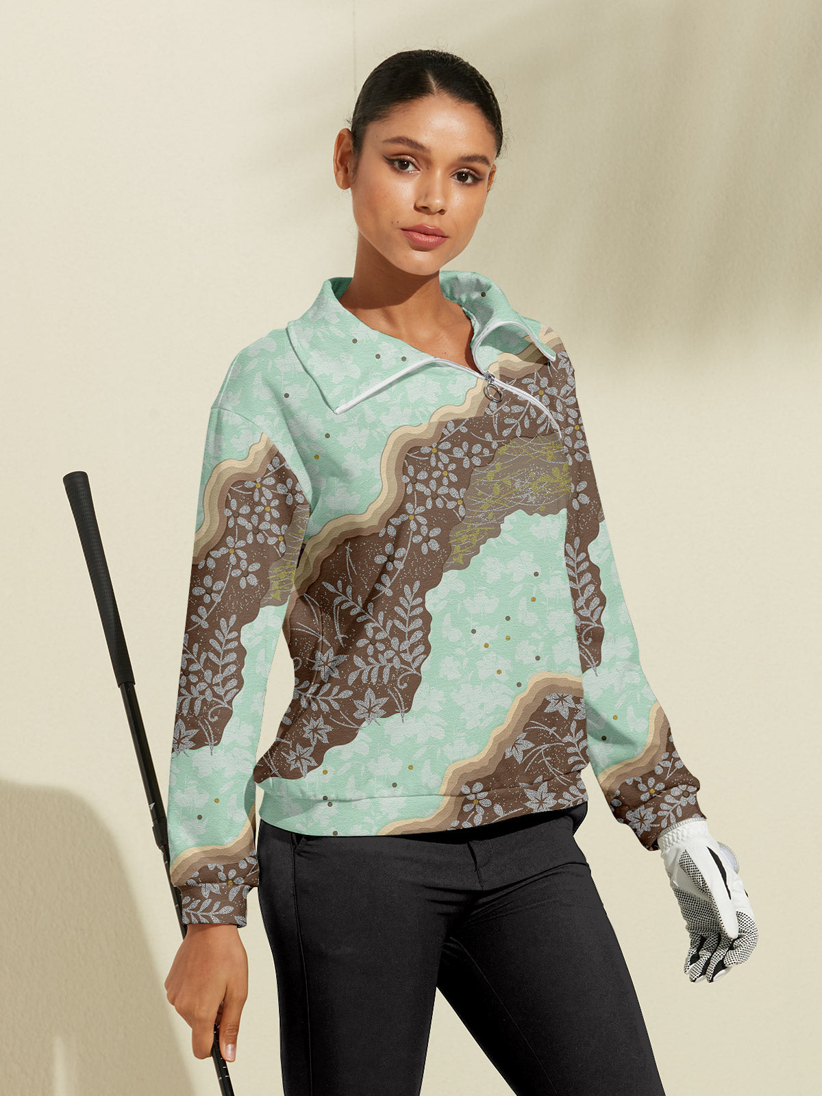 Botanical Energy Golf Sweatshirt