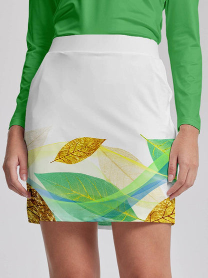 Botanical Energy-19 Inch Skorts UPF50+ - Acegolfs