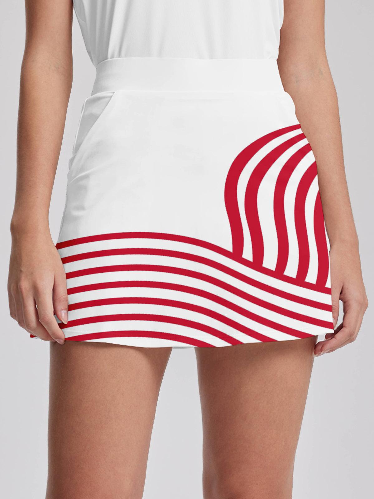 Playful Nautical-16 Inch Skorts UPF50+ - Acegolfs