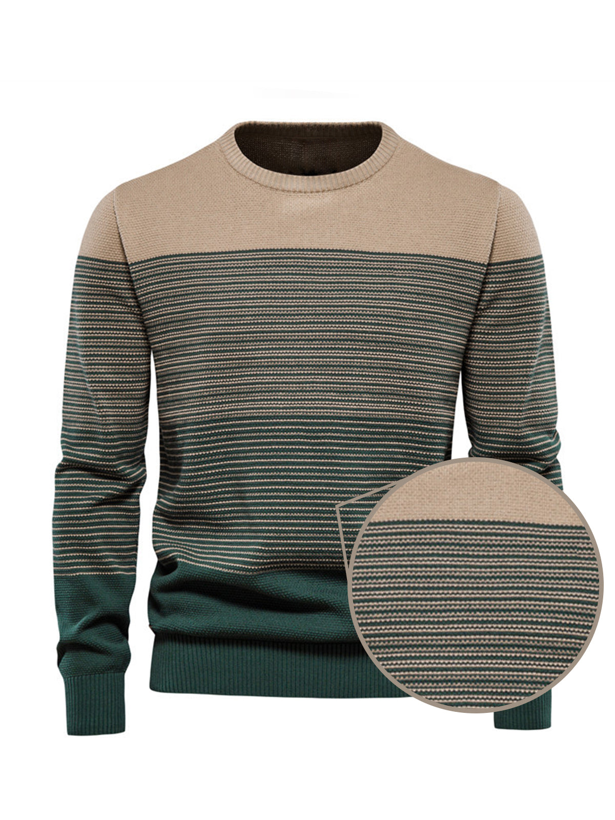 More Than Basic Men's Golf Crewneck Sweater