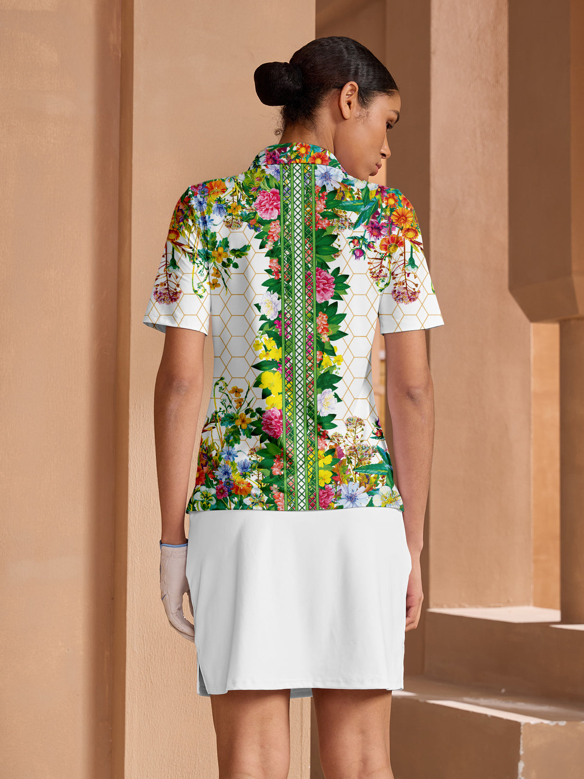 Botanical Energy Polo Top UPF50+