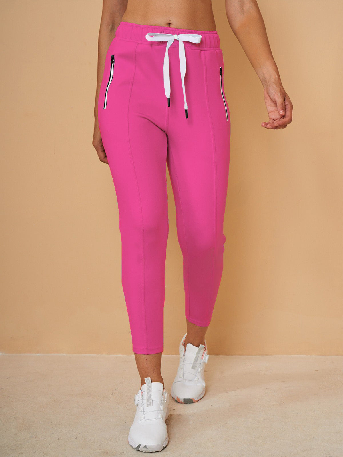 More Than Basic Drawstring Capri Sweatpants