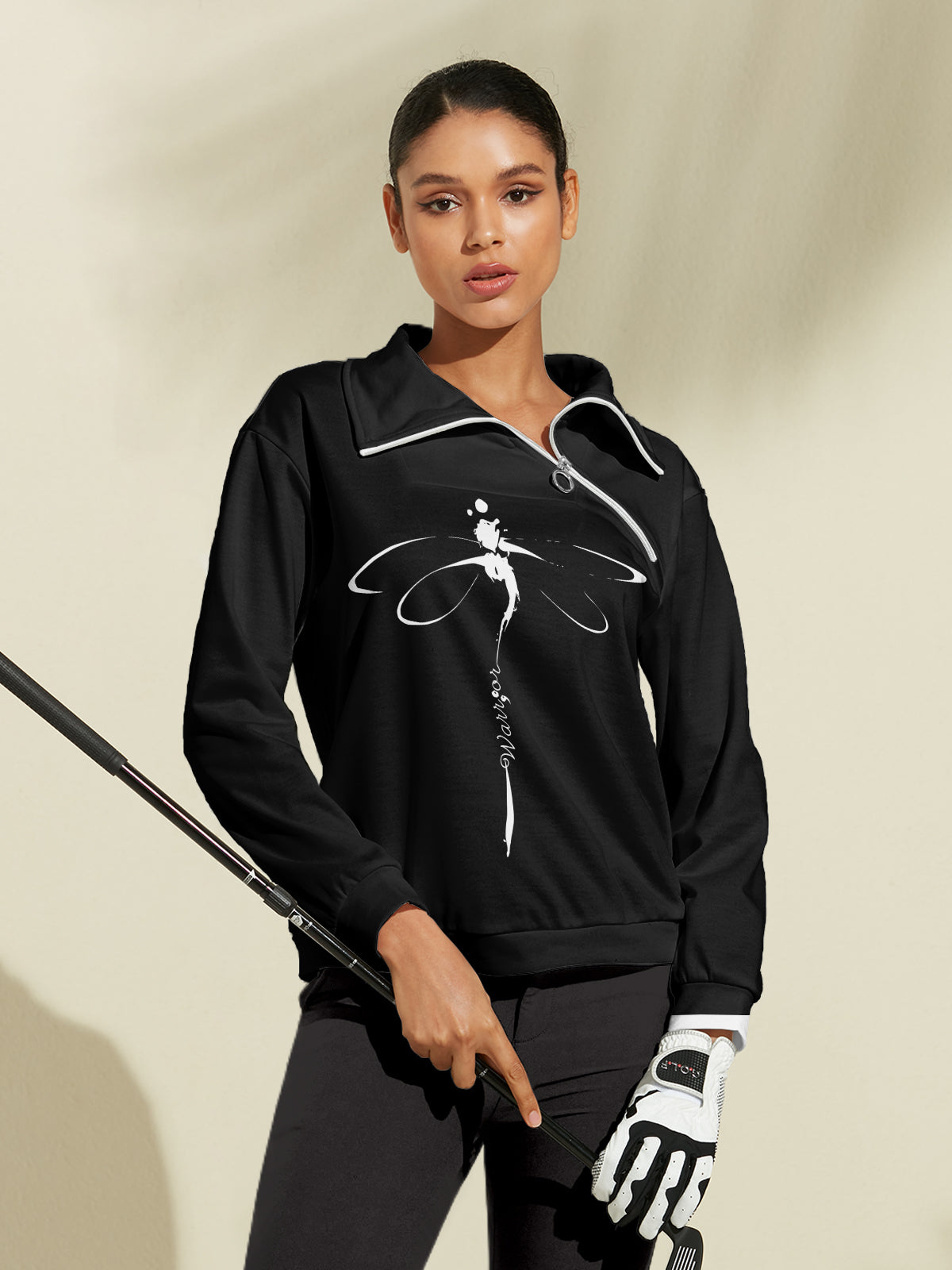 Hyper Golf Felpa Abbigliamento Donna