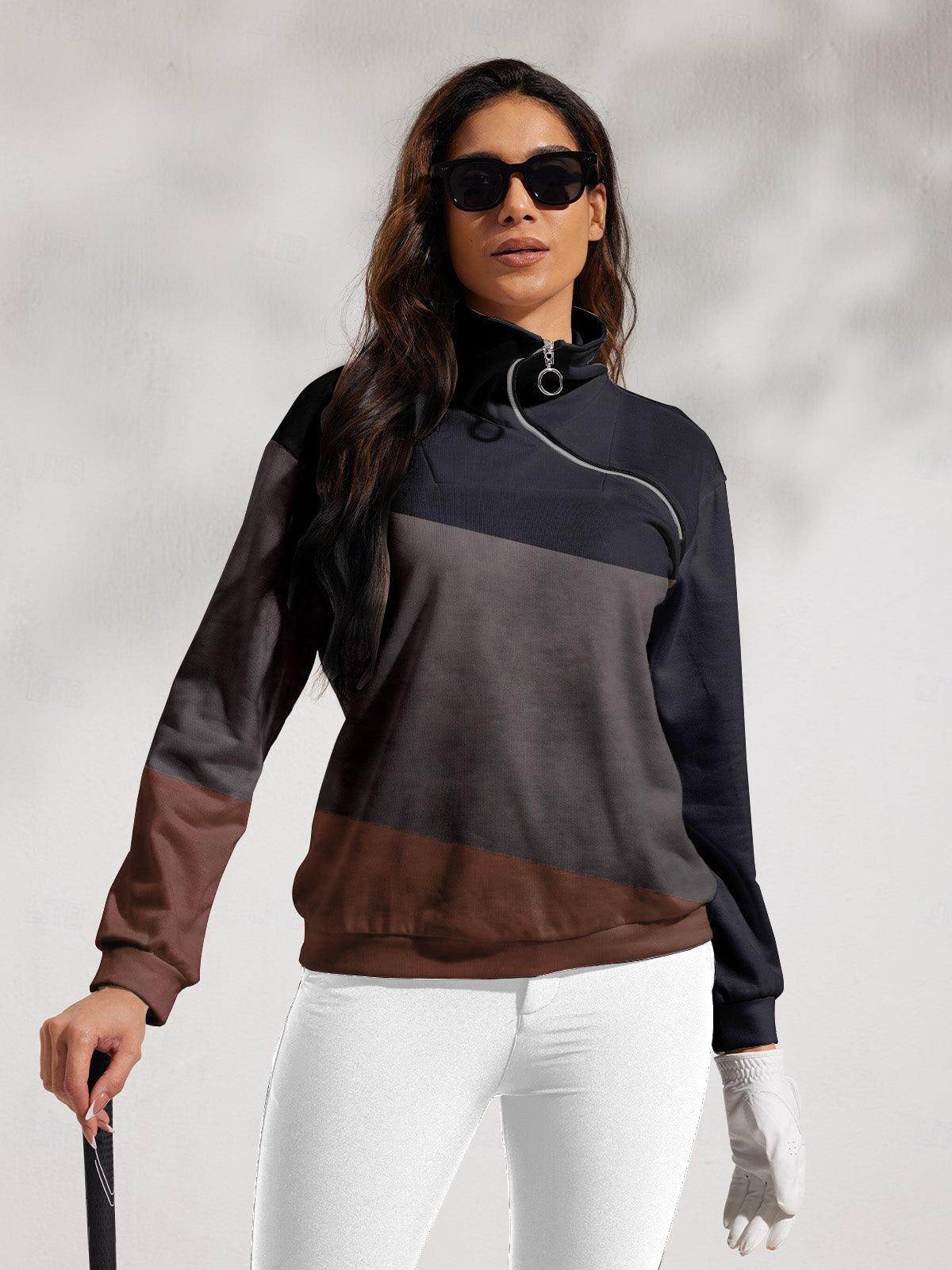 Classic Golf Felpa Abbigliamento Donna