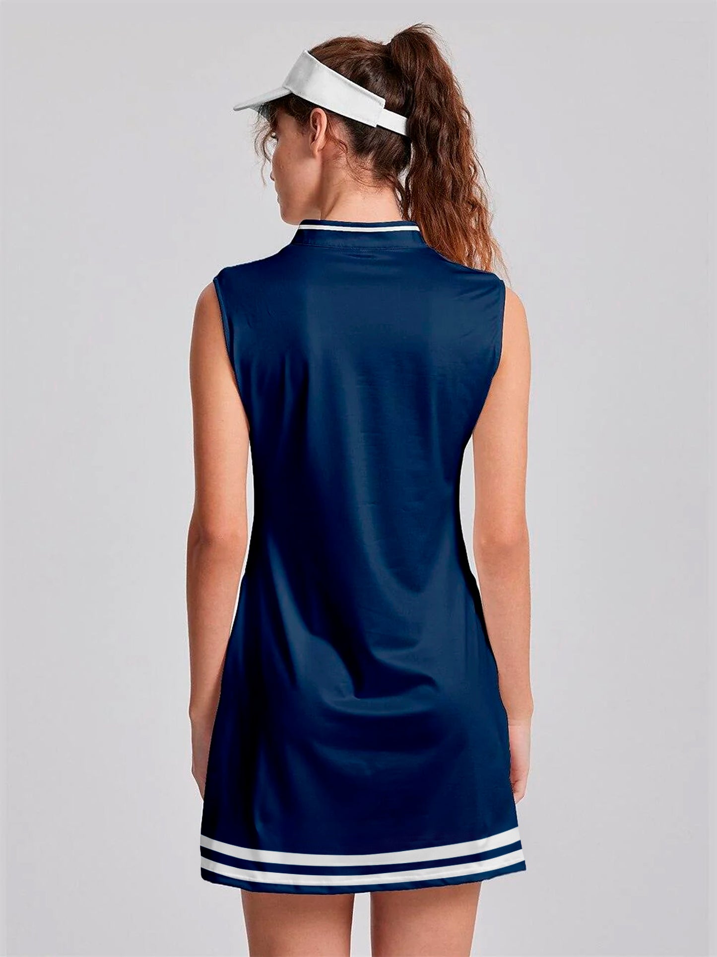 Nautical Vestido Ropa Golf Mujer UPF50+