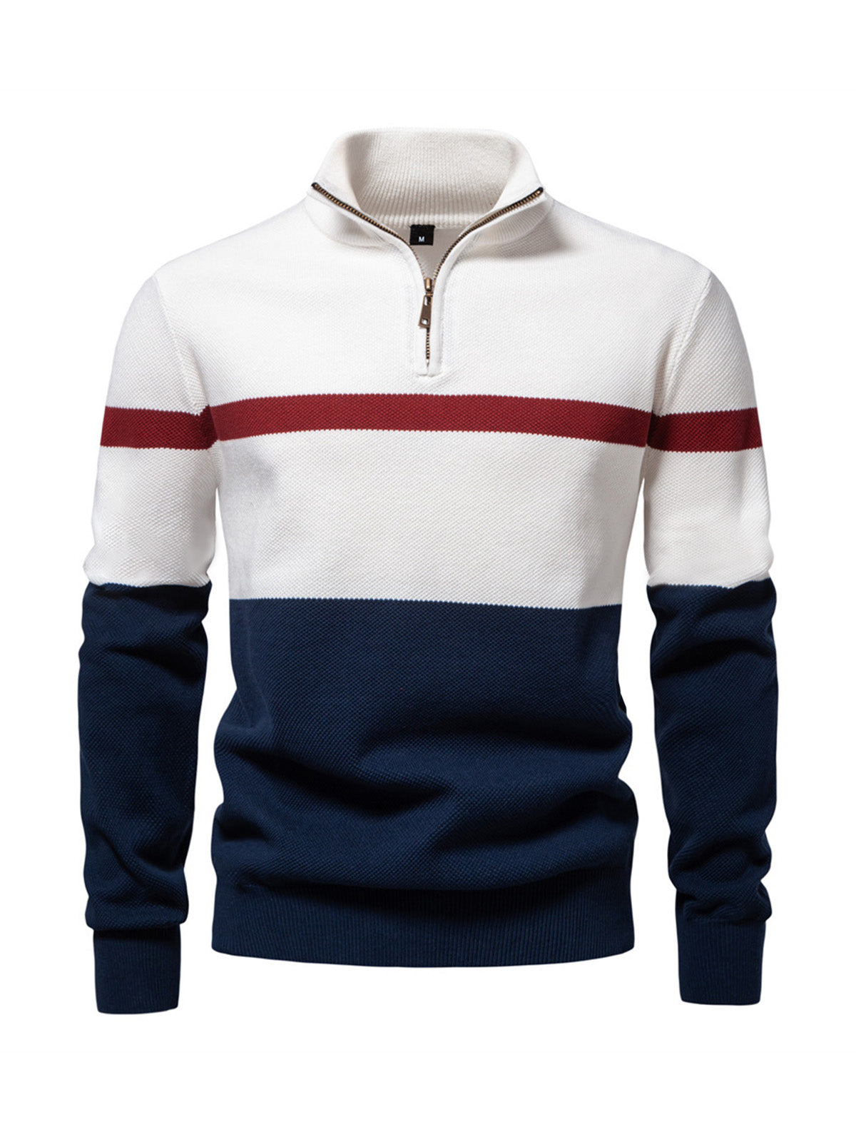 More Than Basic Men's Golf Quarter Zip Sweater