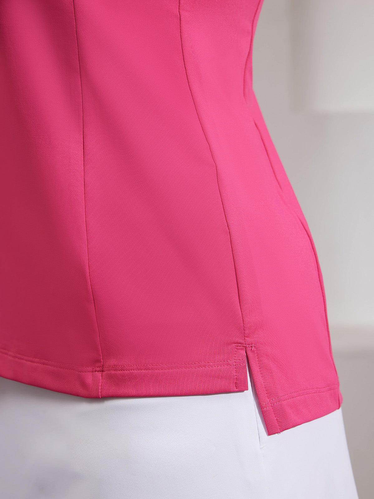 Chic Golf Polo Zip Femme UPF50+