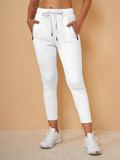 More Than Basic Drawstring Capri Sweatpants