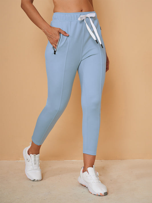 Golfmode Damen Capri-Jogginghose mit Kordelzug