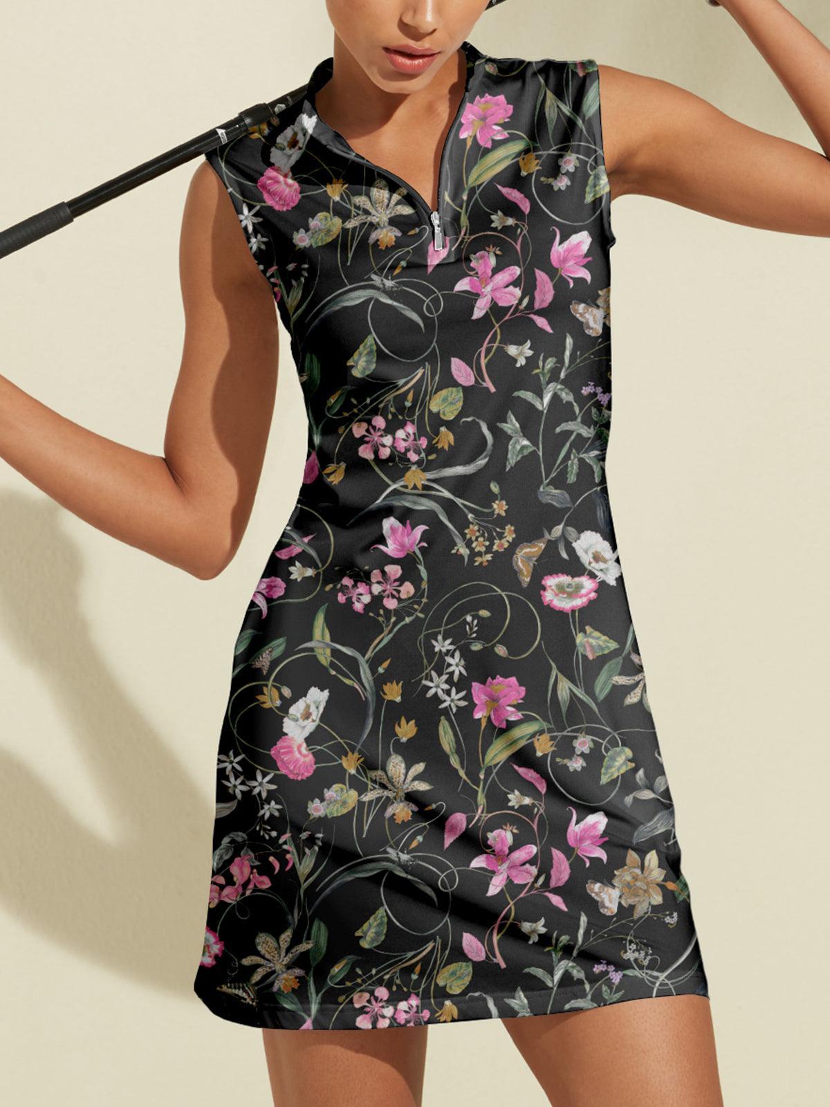 Botanical Vestido Ropa Golf Mujer UPF50+