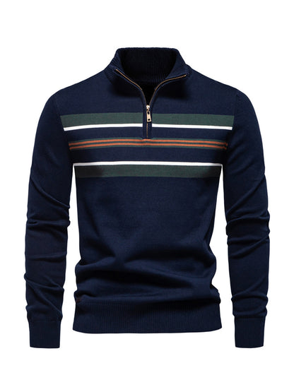 More Than Basic Men's Golf Quarter Zip Sweater