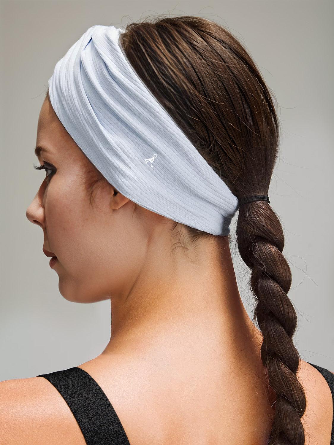 Ribbed Twist-Front Headband - Acegolfs