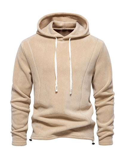 More Than Basic Men's Golf Hooded Lace Up Sweatshirt