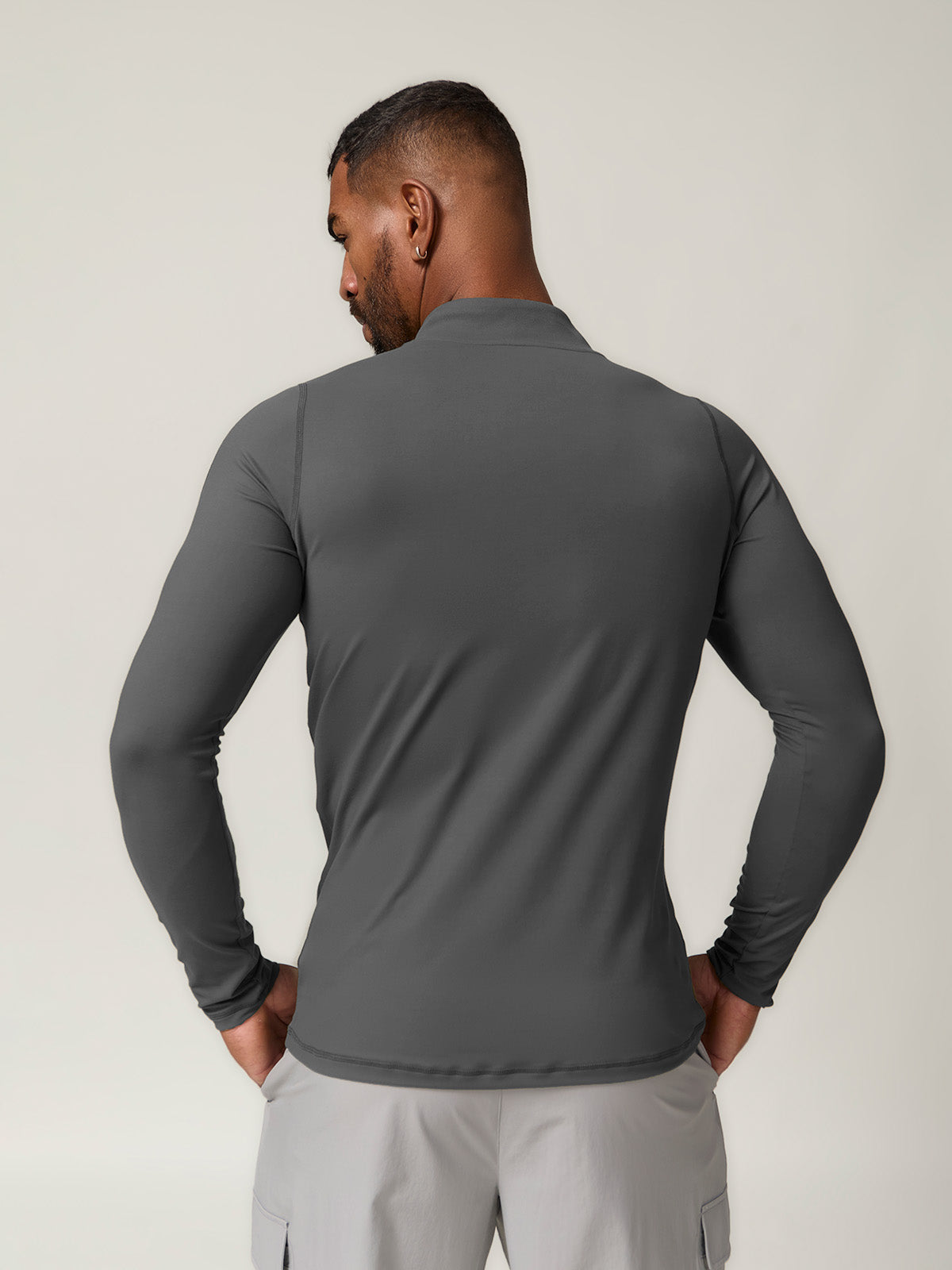 More Than Basic Men's Golf Quarter Zip Sweatshirt