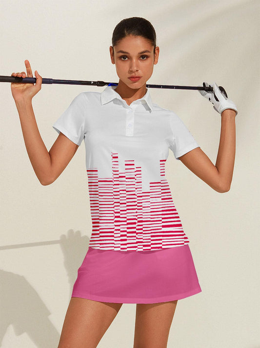 Nautical Polo Ropa Golf Mujer UPF50+