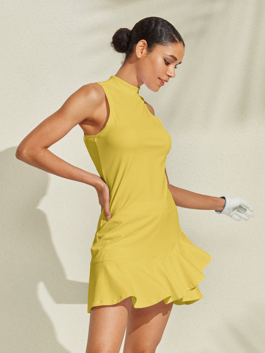 Vestido con volantes para golf Pickleball y tenis