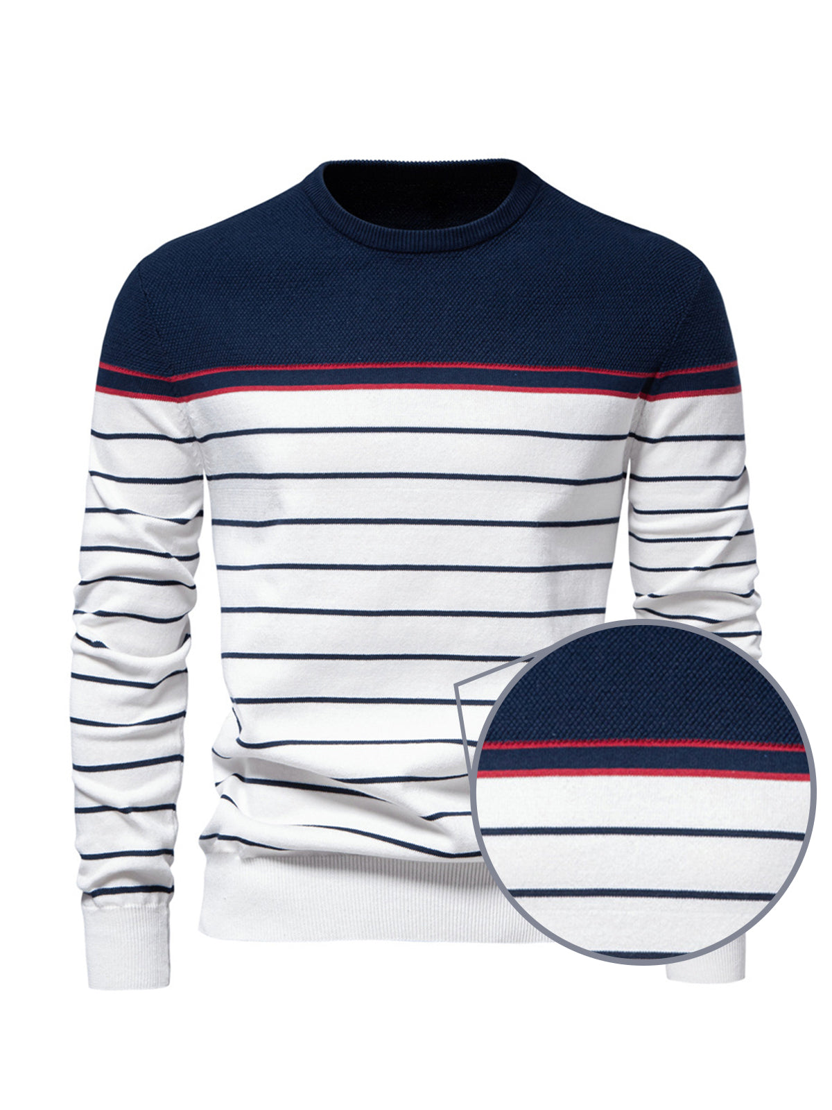 More Than Basic Men's Golf Crewneck Sweater