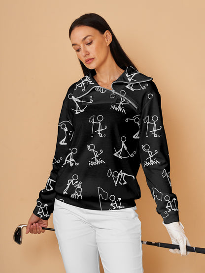 Sweatshirt Pull Golf Femme Hyper prep