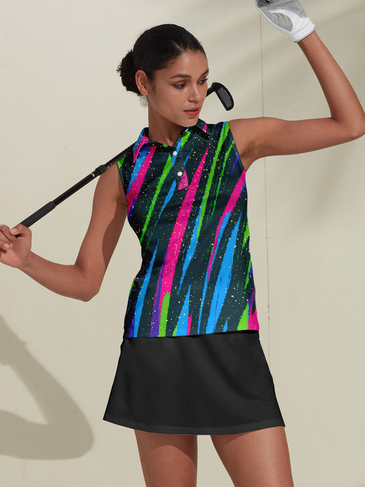 Air Brush Polo de Golf Femme UPF50+