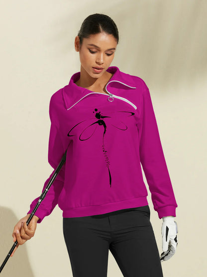 Hyper Golf Felpa Abbigliamento Donna