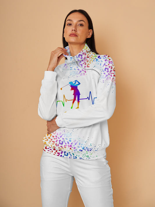 Hyper Golf Felpa Abbigliamento Donna