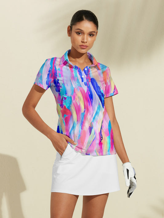 Polo femme UPF50+ Inked Skins Tenue Golf