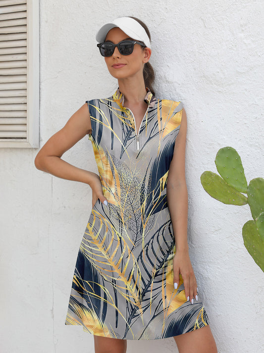 Botanical Energy-Kleid UPF50+