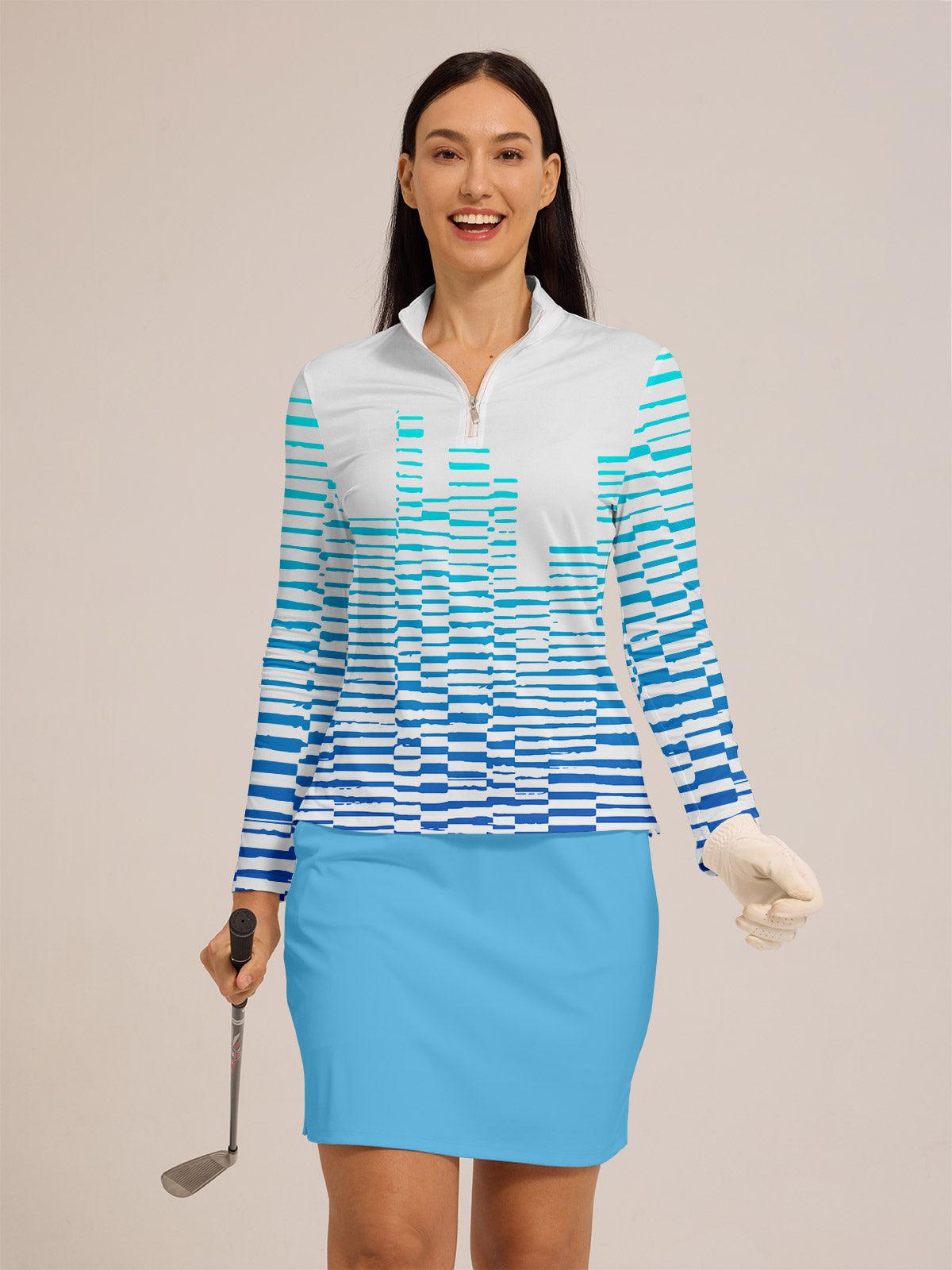 Nautical Polo Ropa Golf Mujer UPF50+