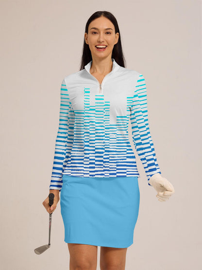 Nautical Polo Abbigliamento Golf Donna UPF50+