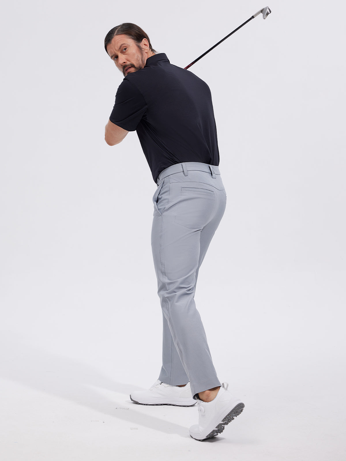 Chic Uomo Polo Protezione Solare Abbigliamento Golf