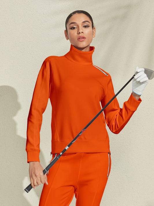 Chic Golf Felpa Abbigliamento Donna