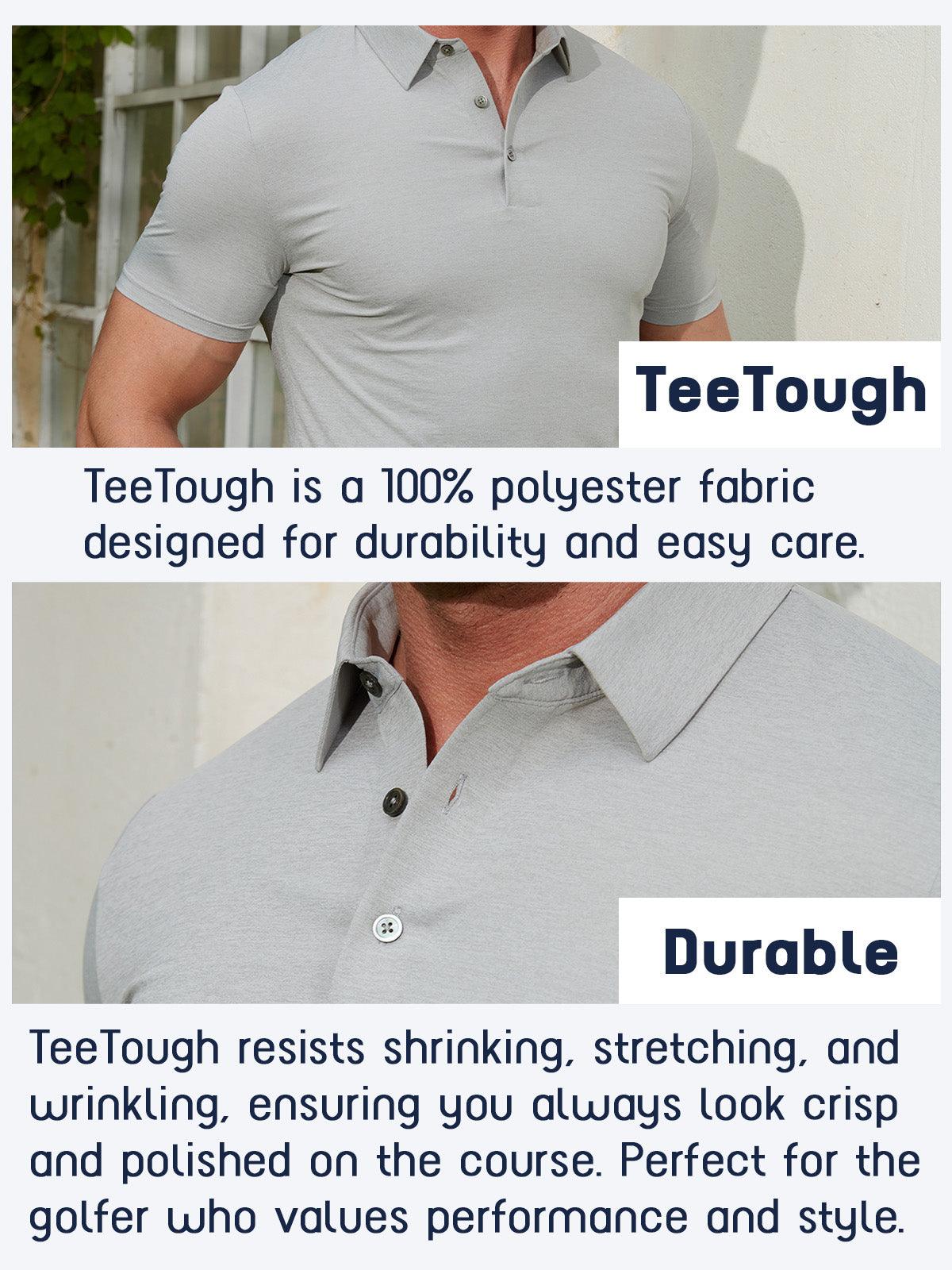 More Than Basic Men's Polo Top Sun Protection