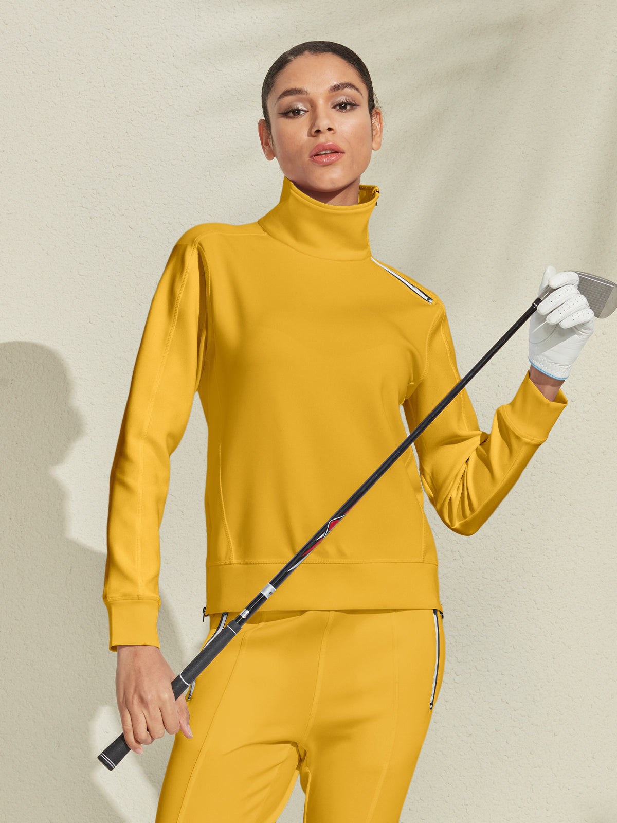 Chic Golf Felpa Abbigliamento Donna