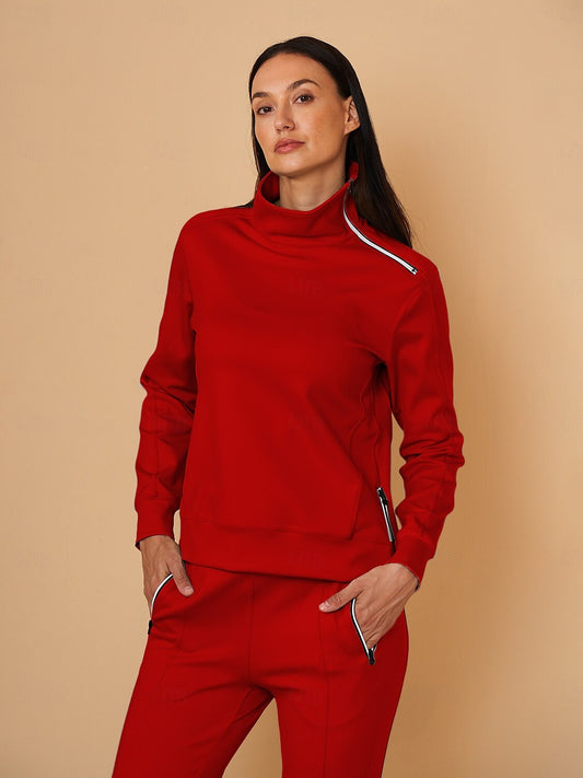 Chic Golf Felpa Abbigliamento Donna