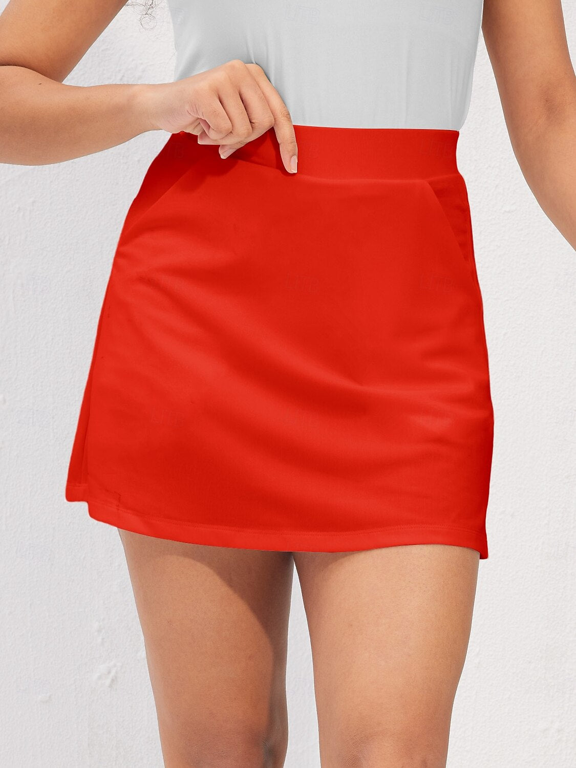 Basic 16 Inch High Waist Skort UPF50+