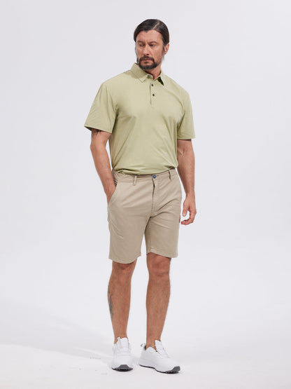 Chic Uomo Polo Protezione Solare Abbigliamento Golf