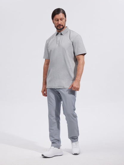 More Than Basic Men's Polo Top Sun Protection