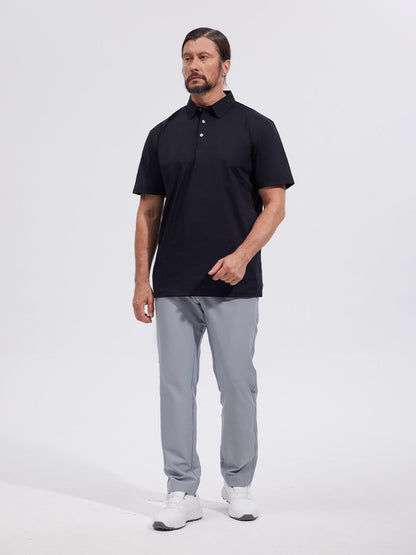 Chic Uomo Polo Protezione Solare Abbigliamento Golf