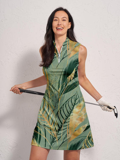 Botanical Energy-Kleid UPF50+