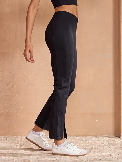 More Than Basic 31 Inch High Waist Flare Pants