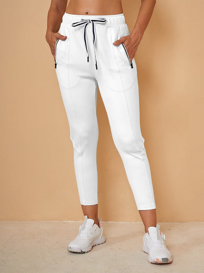 More Than Basic Drawstring Capri Sweatpants