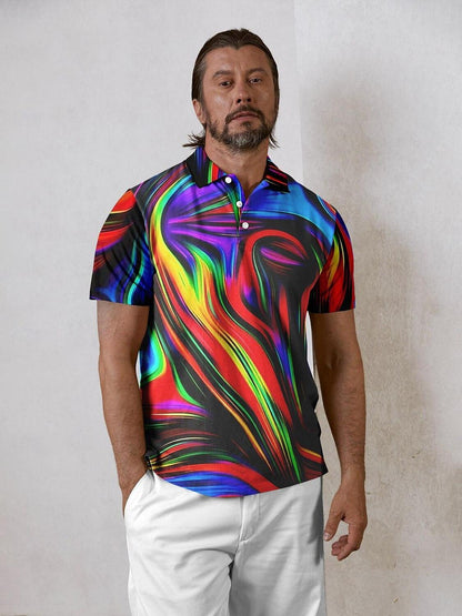 Air brush-Men's Polo Top UPF50+ - Acegolfs