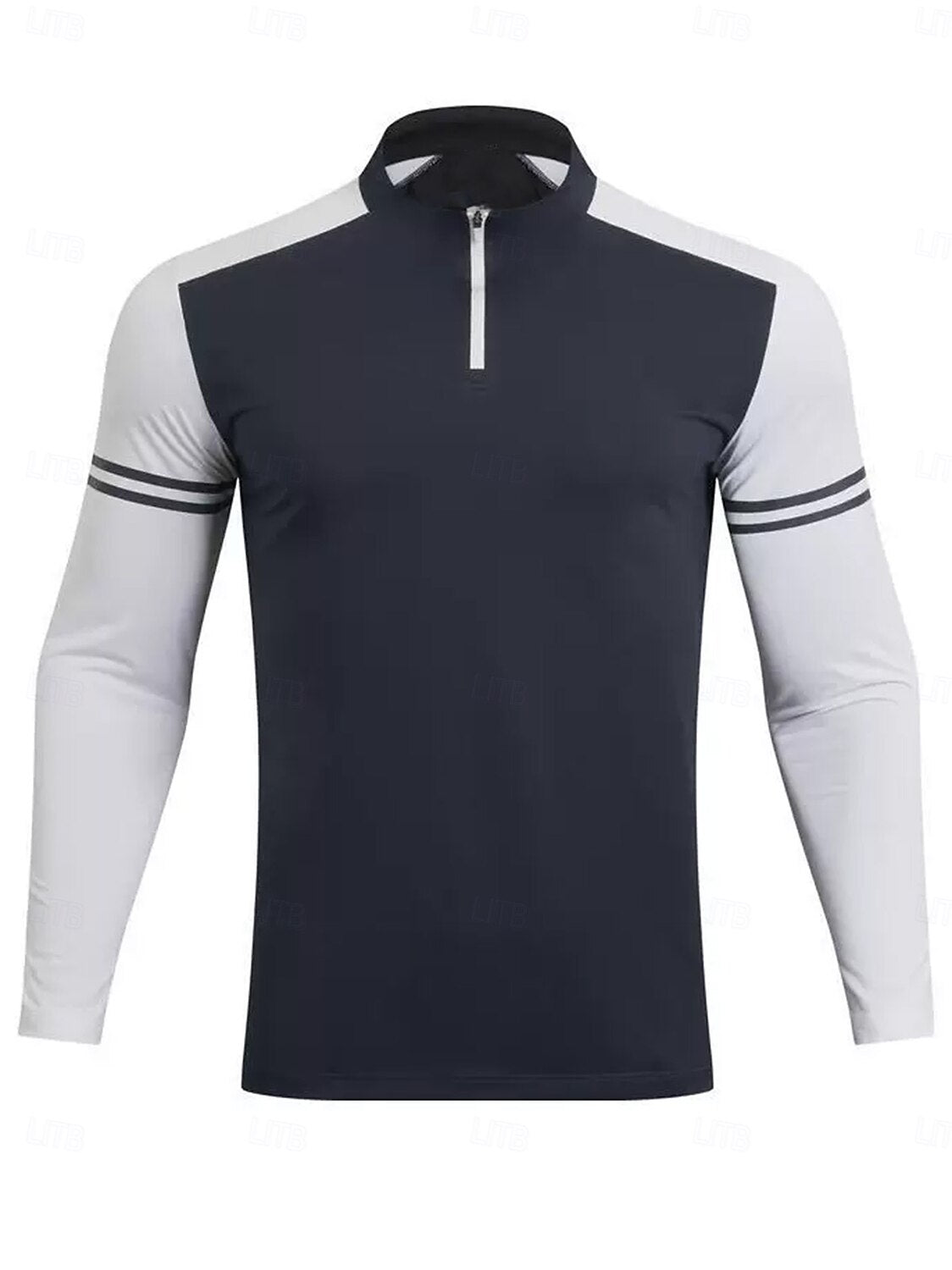 Chemise de golf pour homme More Than Basic Quarterzip UPF50+